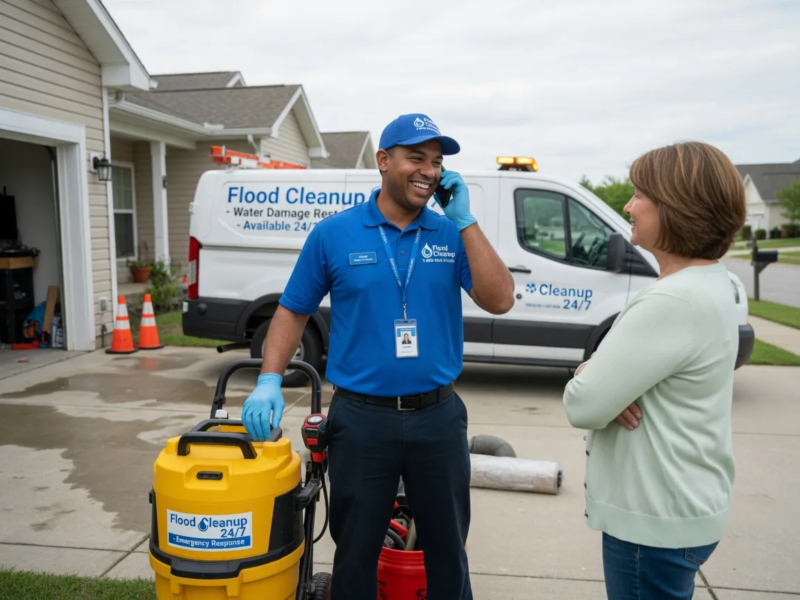 Flood Cleanup Scott Air Force Base, IL FAQs