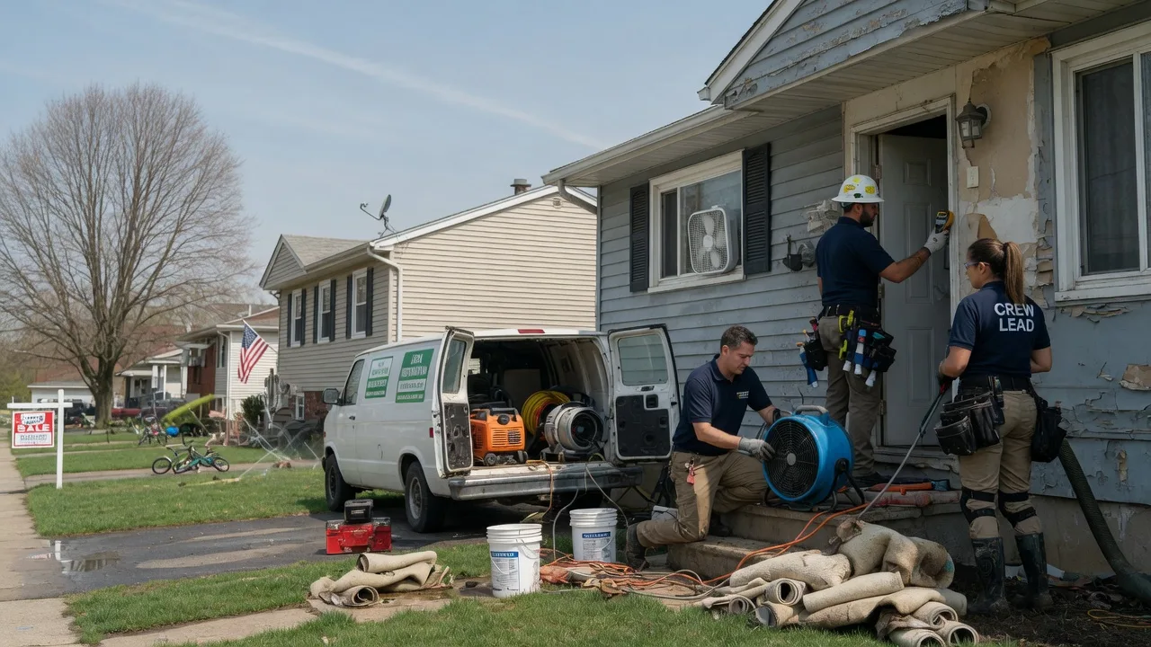 Flood Cleanup in Scott Air Force Base, IL near me