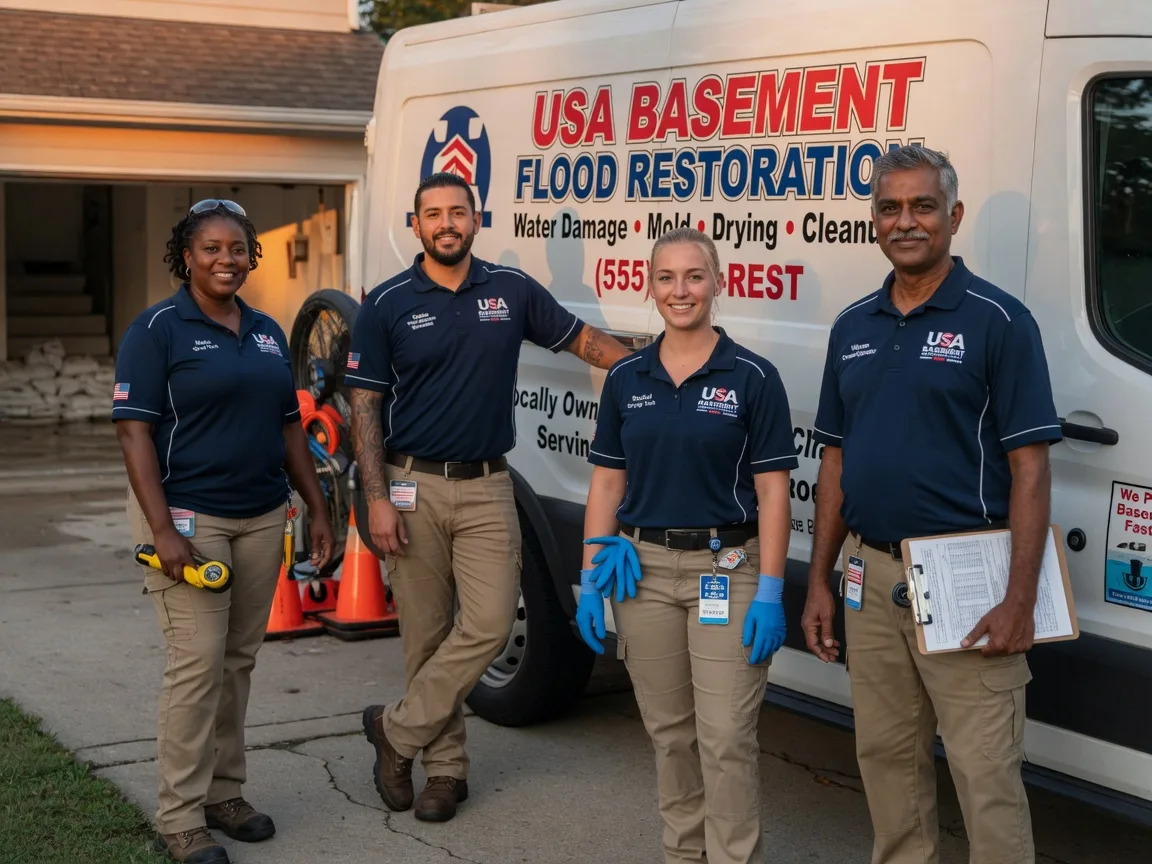 Basement Flood Cleanup company in Scott Air Force Base, IL